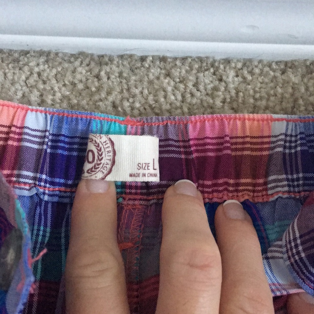 NWOT SO plaid shorts size large - Picture 3 of 5